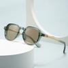  New Retro Oval Sunglasses Women Rivets Gradient Men Sun Glasses Shades UV400