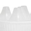 Flower Pot for Tulip Bulb Easy to Use Water Level Indicator Planters Organizer for 14cm Tulip Bulb Kitchen Office Desk Indoor