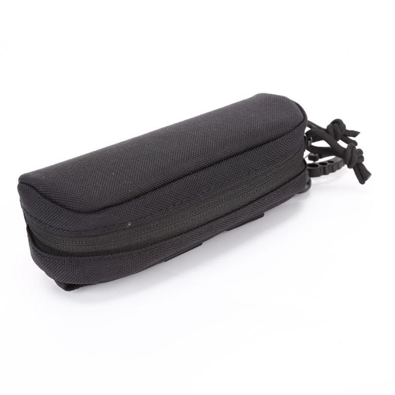 Tactical Nylon Eyeglass Case Hunting Shockproof Protective Goggles Box Portable Outdoor Sunglasses Case