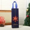 12pcs Non Woven Fabric Material Christmas Handbag Birthday Party Champagne Bag Colorful Red Wine Packaging Bags General Alcoholic Beverages