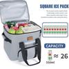 Oxford Cloth Portable Cooler Bag For Outdoor Camping And Picnic With Insulation And Large Capacity