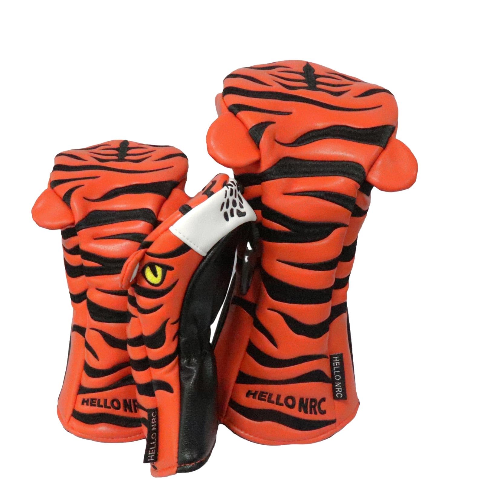 

Чехол для головы Utility Fairway Wood Driver Set Чехол для гольфа Чехол для головы UT DR FW Чехол Один предмет Набор из 4 с конверсией Doug Водонепроницаемый Tiger [Уникальный]