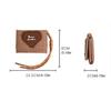 Coin Pouch PU Leather Tri-fold Wallet Canvas PVC Leather Card Holder Short Large Capacity Three Fold Wallet Daily