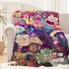 Cartoon Plush Throw Blankets for Living Room Bedroom Travel Kids Gifts  Soft Warm Flannel Blanket for Home Office Sofa