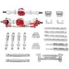 Metal Front and Rear Axle Rear Pull Rod Kit for MN Model 1/12 MN82T LC79 MN82S MN82Pro MN82 Remote Control Car Accessories