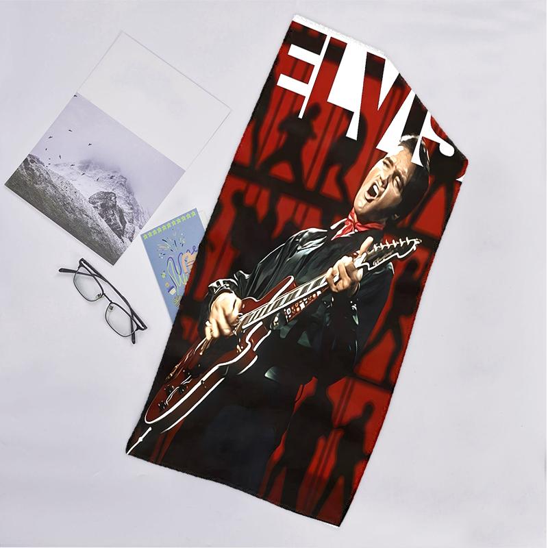 Elvis Fashion Beach Towel: Ideal for Summer Adventures Soft, absorbent and quick drying suitable for swimming and bathing