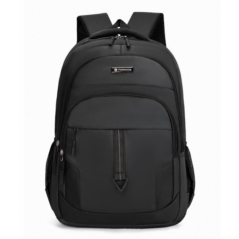 Letter Printed Oxford Fabric Business Laptop Backpack With Lightweight Design For High School Students