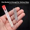 A25F-Embroidery Tool Kit, 37PCS Sewing Tool Set,Needles Thread Hand Repair Tools(25 Steel Needles, 5 Threads) Included