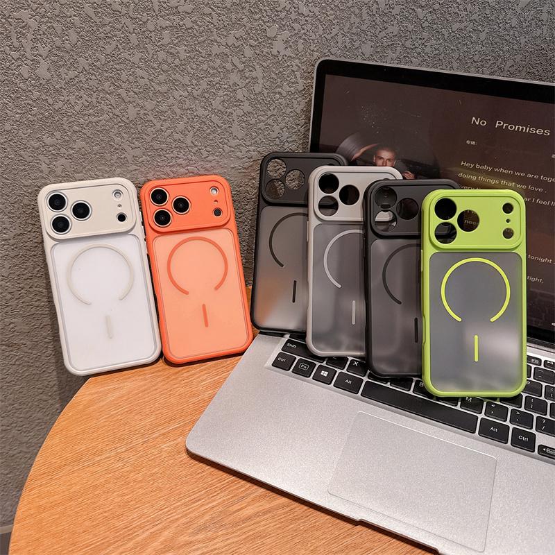 Heat Dissipation Magnetic Phone Case For iPhone 17 Air 16 15 14 Plus 13 12 11 Pro Max For Magsafe Hard PC Back Cover