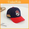 Cappellino per Bambini Super Mario Bros con Visiera Parasole e Ventilazione in Cotone per Attività Estive