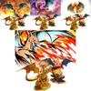 Premium 23cm Charizard Pvc Figure Unique Golden Color Design Eye-catching Home Decor