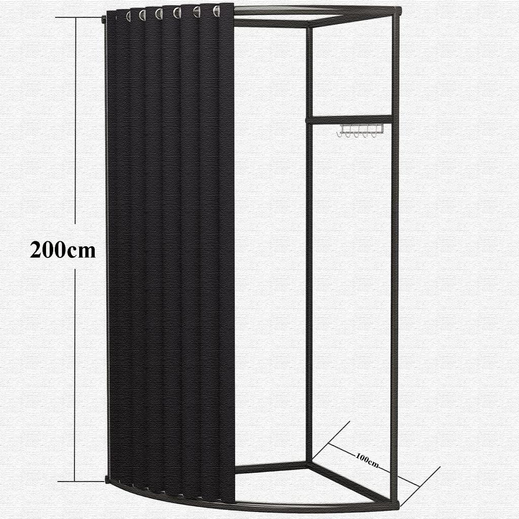 Fiting Fiting Simplu Perdea de Umbrire Protecție Intimitate Dressing Ședință Foto Schimbat Haine Eveniment Îmbrăcăminte Mare Ușor de Instalat Cameră, Cameră,