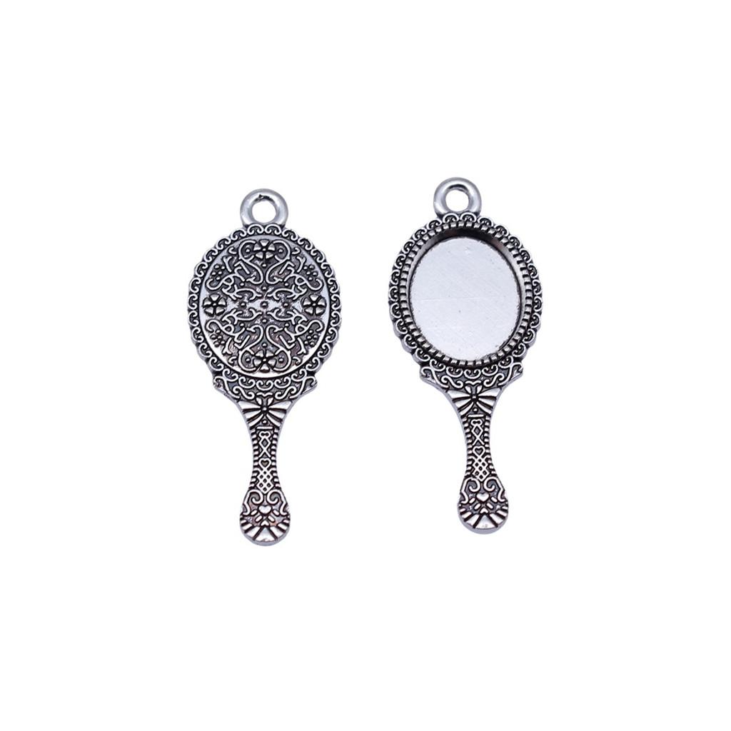Mirror Charms Personal Items Pendants For Halloween Dark Themed Jewelry