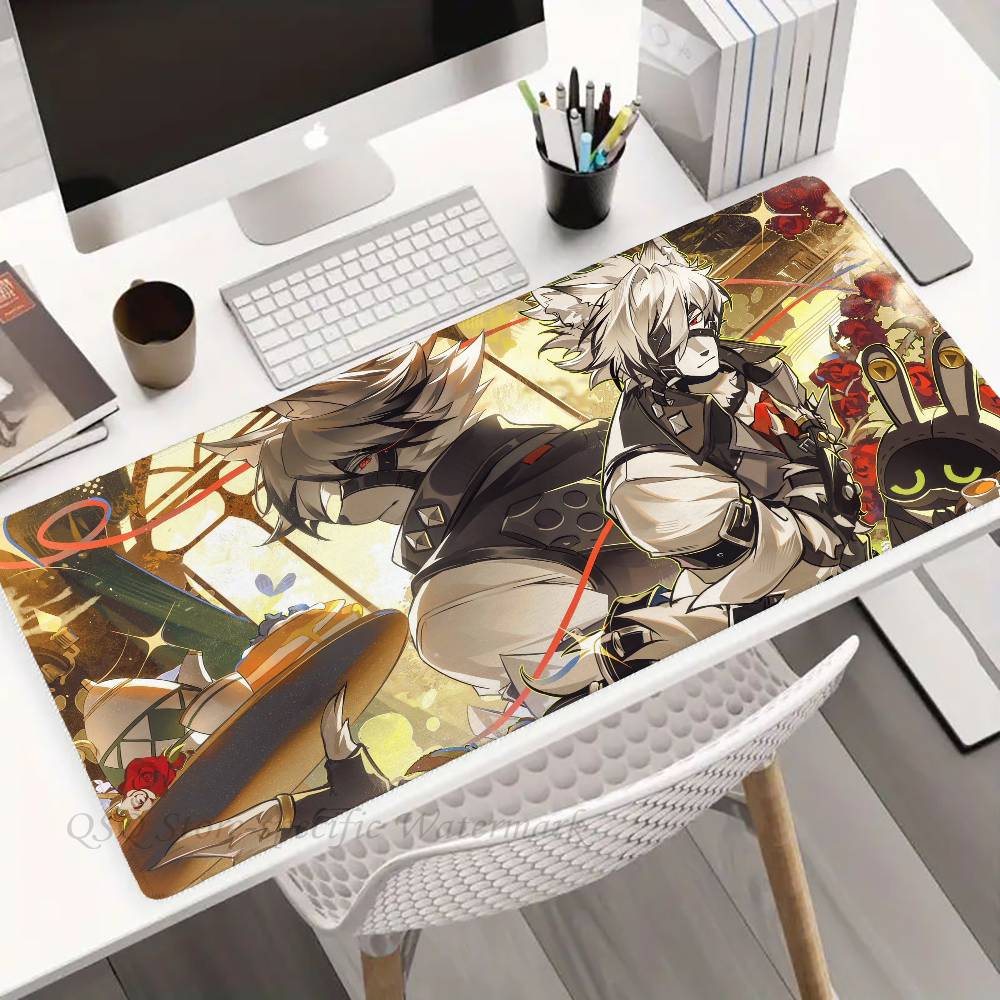 Von L-Lycaon Anime Zzz Game Mousepad Non-slip Suitable For Office Computers Laptops E-sports Game Desk Mats XXL Keyboard