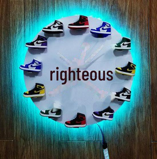 3D Small Shoe Wall Clock - Creative Hanging Home Decor
