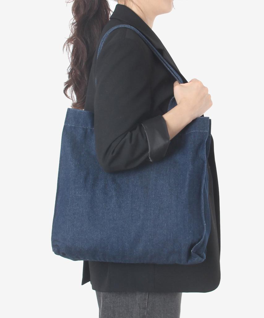 Oror Shoulder Bag Orbag27-003 Denim Navy