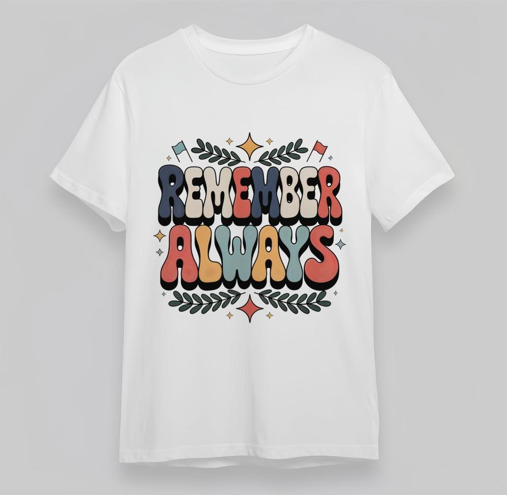 Women's Oversize T-shirt With Timeless Spirit Graphic White 100% Cotton Top USA