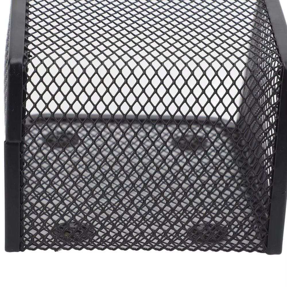 Mesh Magnetic Pencil Holder Strong Magnets Magnetic Storage Basket Metal Storage Box  Refrigerator