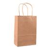 Custom White Kraft Paper Tote - Small Gift/Food Packaging Bag