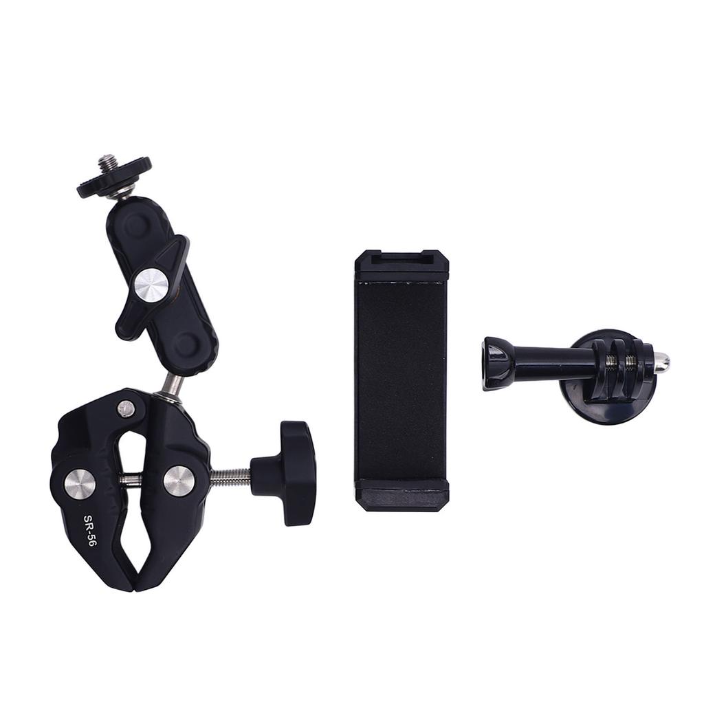 Kamera Klemme Halterung Multifunktionales Fotozubehör für DSLR Kamera Aufhelllicht Monitor Telefon
