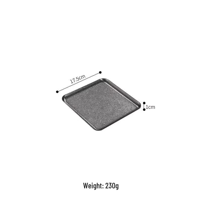 Jingbaodi Japanese Style 304 Stainless Steel Square Tray
