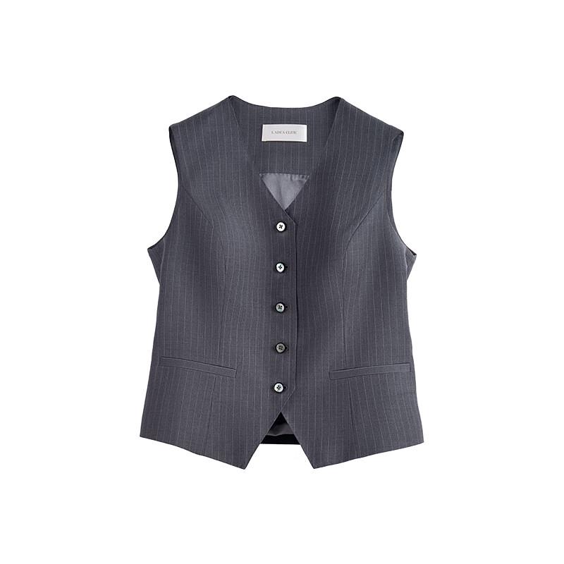 LadyS Elite Vanguard 2.0 Women's Grey Stripe Business Separates