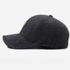 Men's Hat Autumn And Winter Middle-Aged Dad Cloth Hat with Ear Thick Single Old Man Windshield Baseball Hat Sun Hat