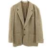 LANVIN STUDIO 90er Jahre Old Nep maßgeschneiderte Jacke 48 beige Herren Gebraucht