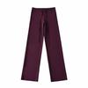 Women's High-Waisted Drapey Drawstring Pants – Casual, Loose-Fit, Mid-Low Waist Sweatpants for Home, Yoga, & Autumn Comfort.