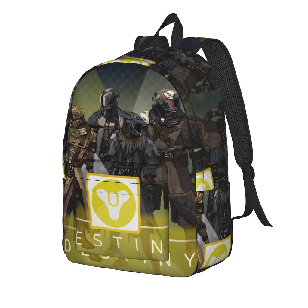 Destiny 2 Games Cool Backpack Sports High School Business Daypack for Men Women Laptop Computer Canvas Bags