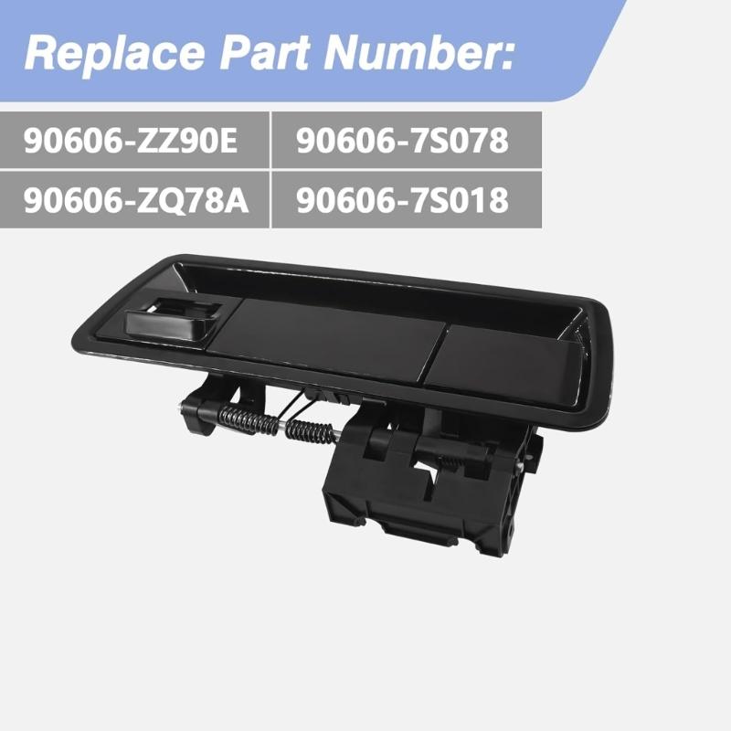 Rear Door Tailgate Grip Handle Trunk Outside Pull Handle Compatible for 90606-ZZ90E 90606-ZQ78A 90606-7S078 90606-7S018