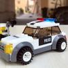 69 stücke City Polizei SWAT Auto Fahrzeug DIY Montieren Modell Bausteine Ziegel Kinder Spielzeug Geschenke