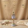 Lamp Post Design Brass & Mother of Pearl Incense Stick Holder for Home Decor