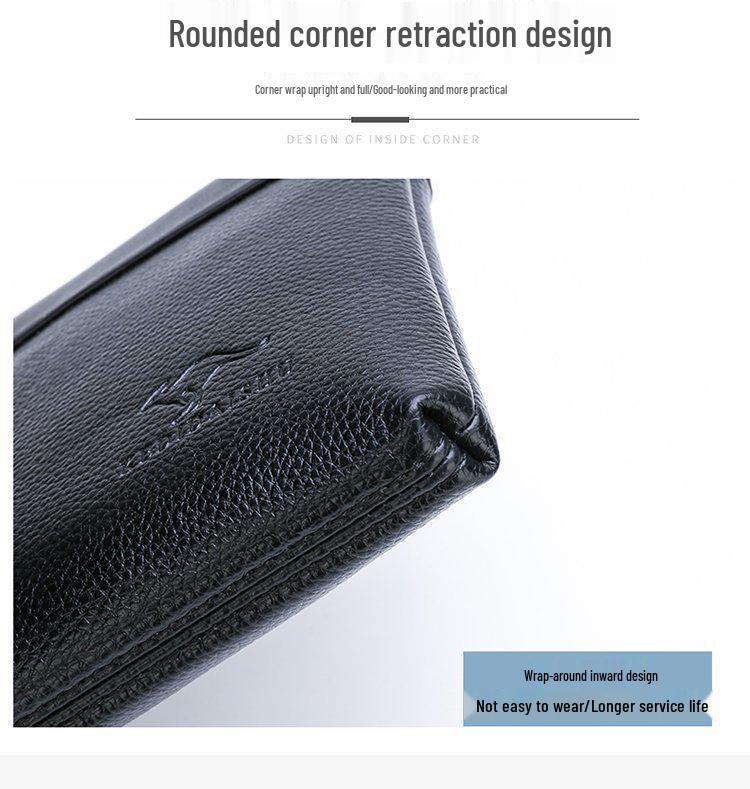 Men's Fashion Solid Color Envelope Clutch Bag – New Style Document and Phone Briefcase
