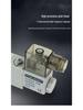 Pneulead VGN2120-02 Two-Position Five-Way Pneumatic Solenoid Reversing Valve, 220V Control