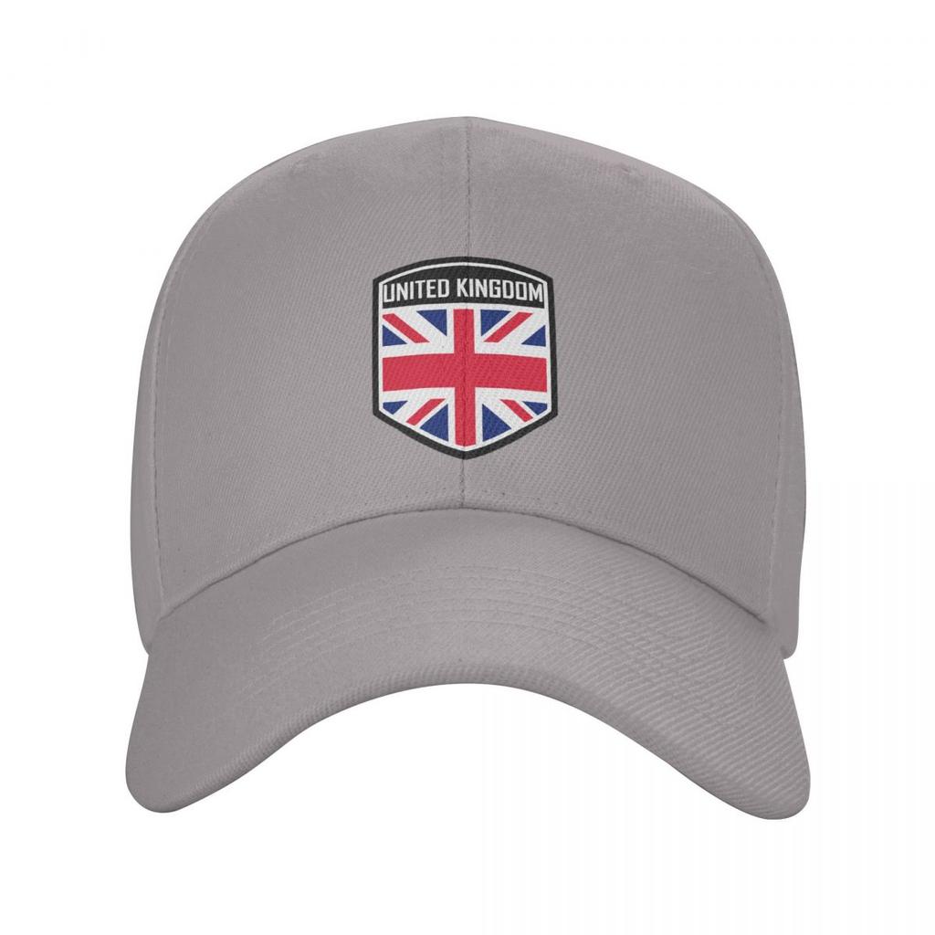 Custom Fashion Unisex British UK United Kingdom Flag Baseball Cap Adult Adjustable Dad Hat Unisex Women Sports Snapback Caps