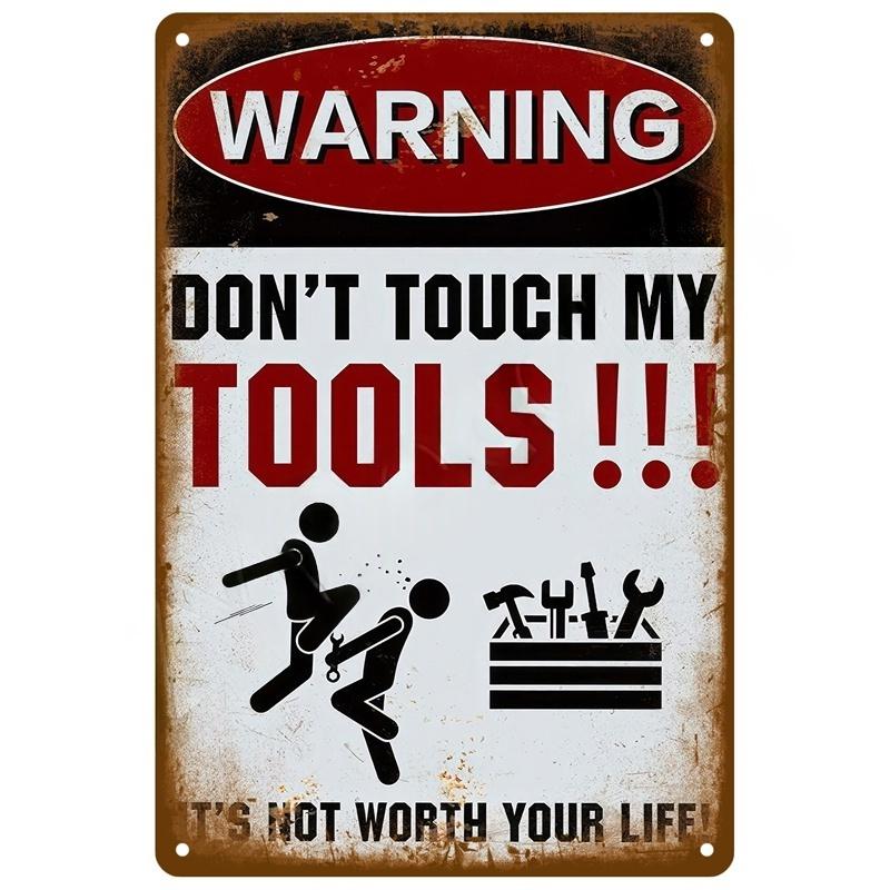 Bedroom Metal Signs Retro Metal Plate Posters Wall Art Mural Vintage Room Decoration Home Decor Items Tin Signs Aesthetic Men