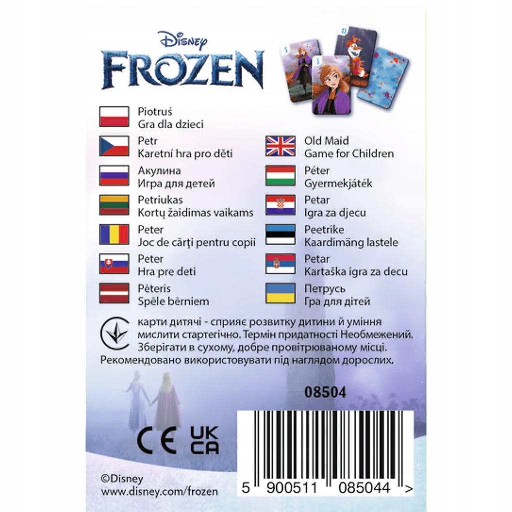 Trefl Playing Cards Peter Playing Card Game Kids Frozen Disney