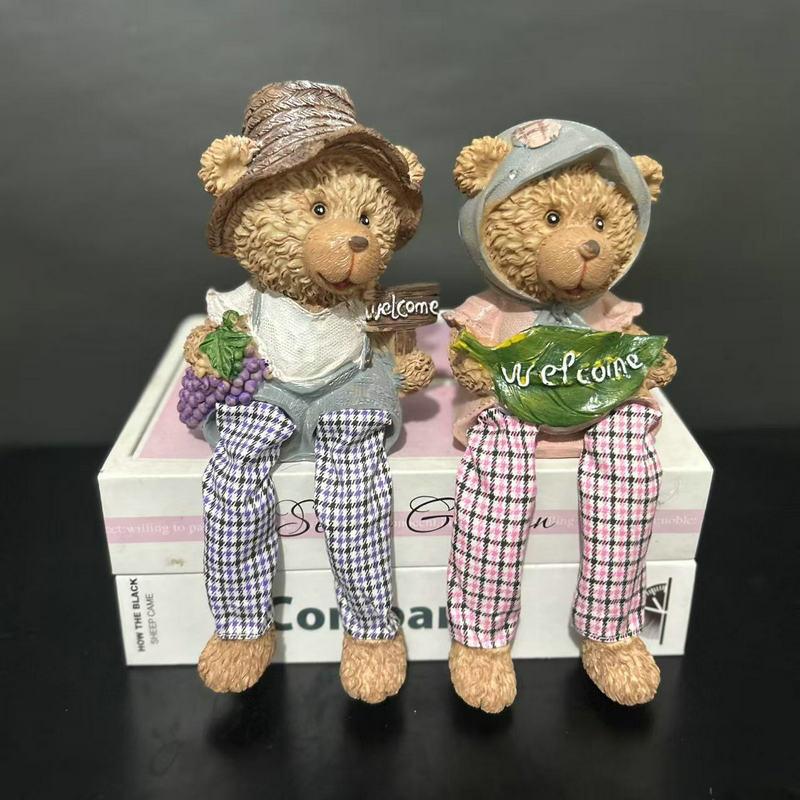 

Rural Welcome Bear Rural Retro Home Decoration Items, Living Room, Entrance Hall, Study Small Ornaments