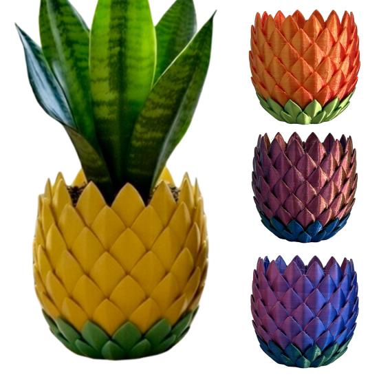 Doniczka ze Skalą Smoka z Podstawką Wewnątrz Na Zewnątrz Sukulenty Rośliny Ziołowe Doniczka Pojemnik z Otworami Drenażowymi Wystrój Domu Balkonu Ogrodu