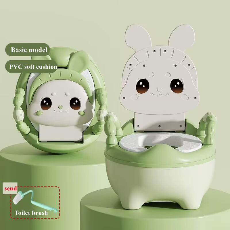 Cute Rabbit Portable Potty Portable Baby Toilet Training Seat Child Pot Training Girls Boy Potty Kids Chair Toilet Seat Pot