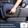 Zeekr 9X Second Row Seat Outer Kick-Proof Carbon Fiber Cover - Anti-Scratch Protection Interior Mod Part
