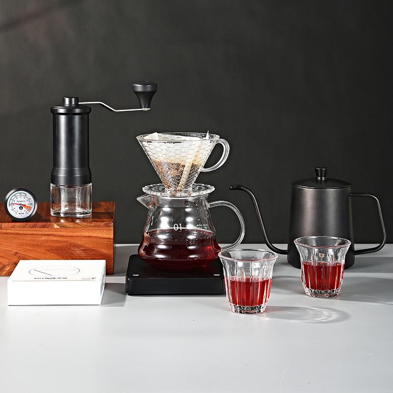 Premium Coffee Pour-Over Gift Set - Complete Utensil Collection