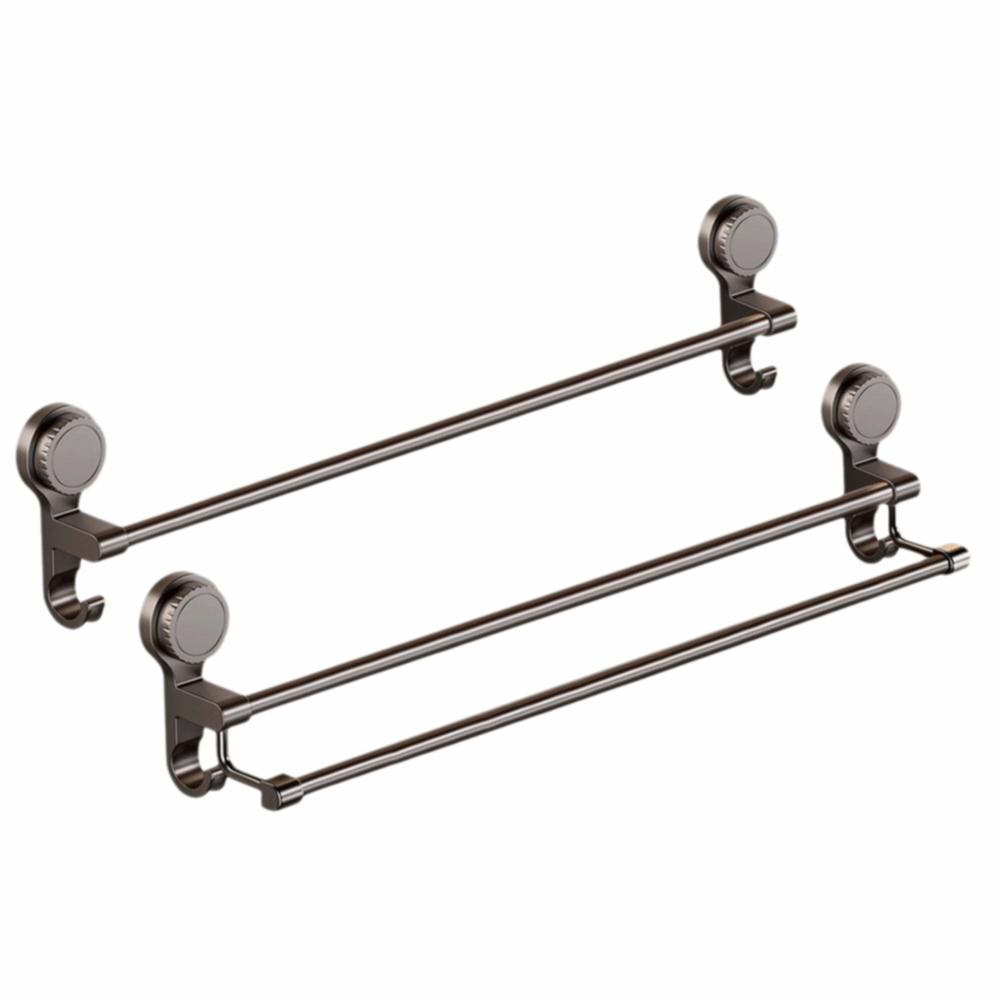 Strong Load Capacity Towel Rack Strong Suction Cups Suction Cup Towel Rack  Bathroom Organization