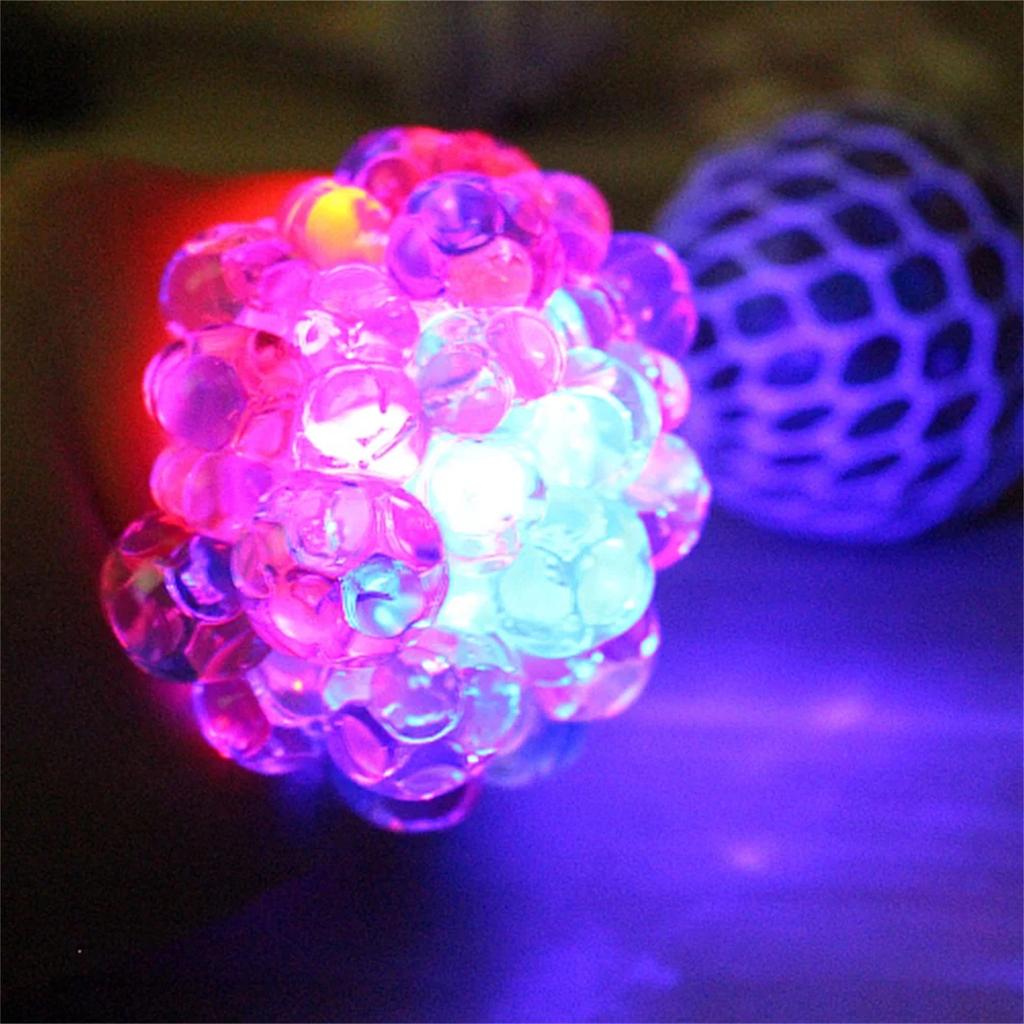 Mesh Ball Antistress Grape Balls Glowing Toy Colorful Stress Relief Toys For People Aged Over 15 Years 10ml