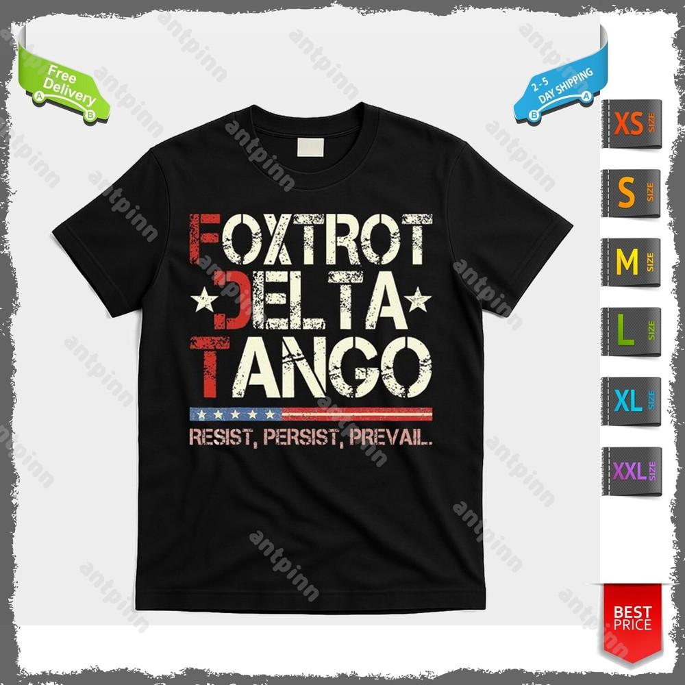 Foxtrots Delta Tangos Funny Foxtrots Delta Tangos T-Shirt Unisex Unisex T-Shirt XL