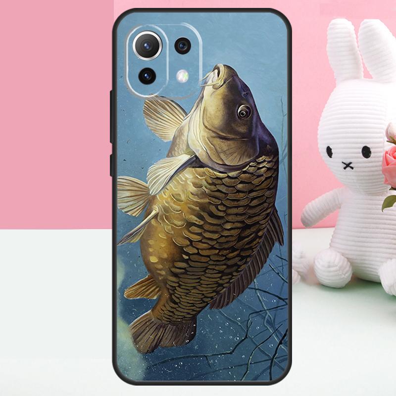 Chub Carp Fish Case For Xiaomi 14 15 Ultra 15T 13T 14T 17 Pro Max POCO F8 Ultra X7 X5 X6 Pro F5 F6 F7 Funda