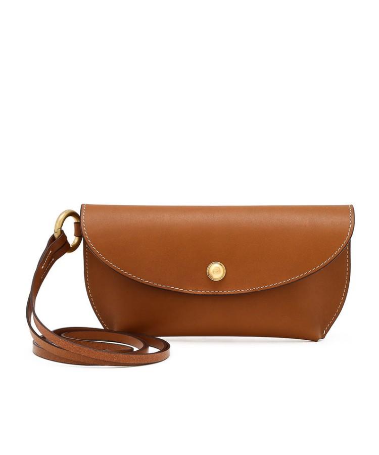 Attebanesabeuluno [Selle] Selle Brown Snap Sunglasses Case Aaho6E200W2
