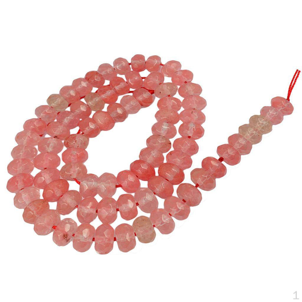 

5 х 8 мм красные арбузные вишневые бусины произвольной формы, длина 15 дюймов