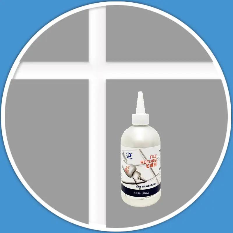 150ml/280ml Tile Gap Sealant Sealant Special Floor Tile Kitchen Toilet Waterproof Mildew Resistant Caulking Agent Floor Filling